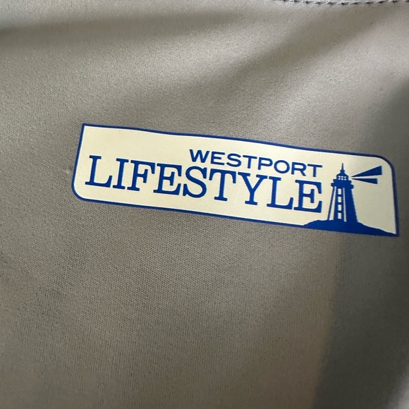 NWT Westport Lifestyle Men’s Size 3xlt Links 1/4 Zip Pullover Windbreaker Blue - Picture 5 of 9